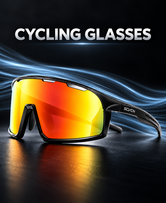 SCVCN Cycling Glasses black